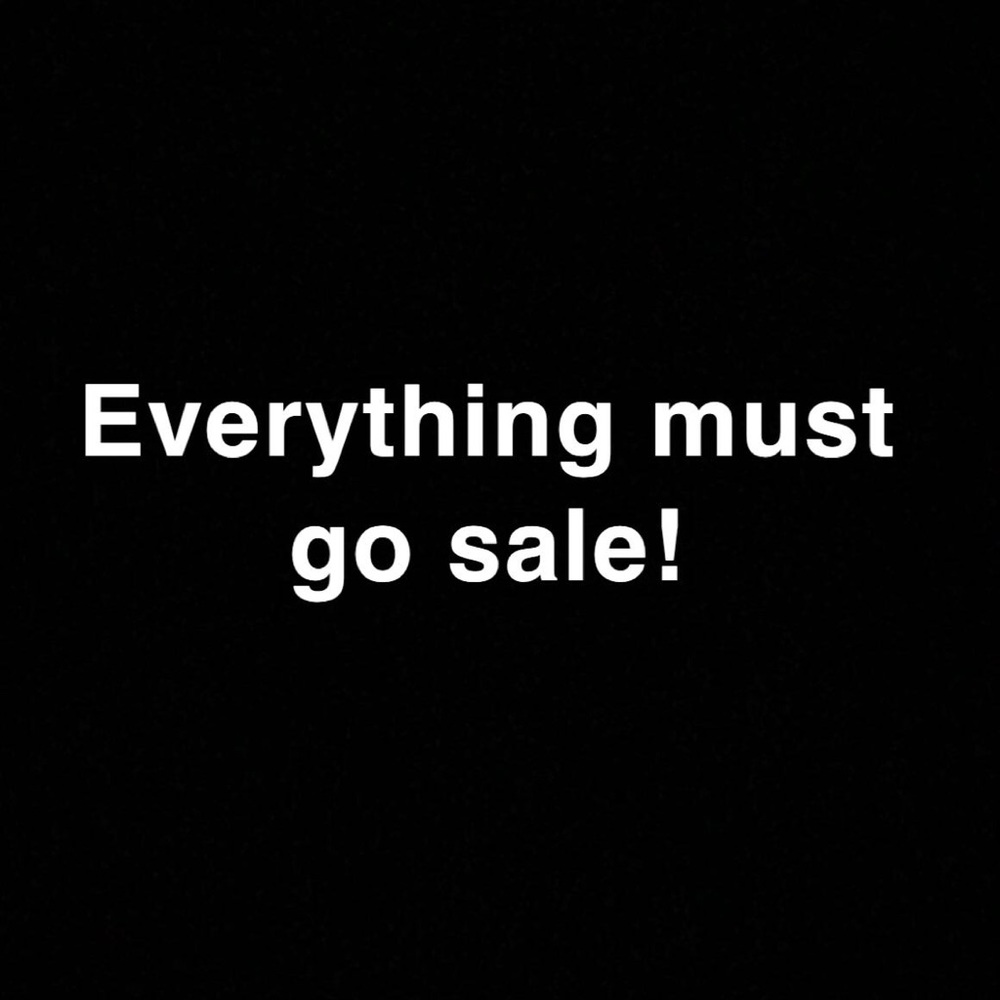 Everything must go! Check out my closet!